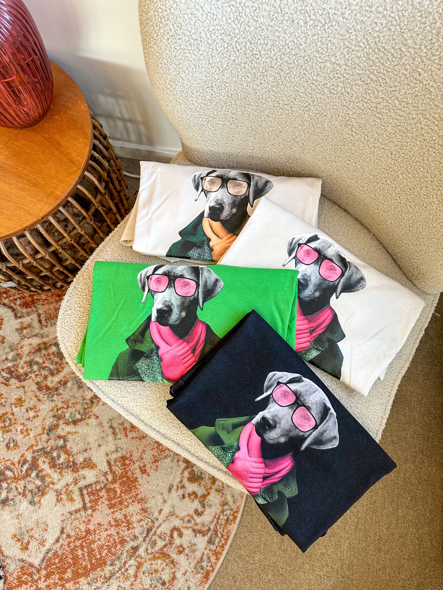 T-shirt de Luxo Dogs - Nude - Magstore